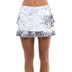 Lucky in Love Splatter Ruched Tier Skirt