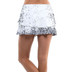 Lucky in Love Splatter Ruched Tier Skirt