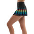 Lucky in Love Long Squared Up Pleated Skirt