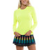 Lucky in Love Long Squared Up Pleated Skirt