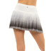 "Lucky in Love Long Black Ombre Pleated Skirt "