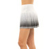 "Lucky in Love Long Black Ombre Pleated Skirt "