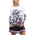 Lucky in Love Long Roller Pleated Skirt