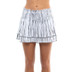 Lucky in Love Long Zebra Smocked Skirt
