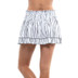 Lucky in Love Long Zebra Smocked Skirt