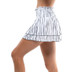 Lucky in Love Long Zebra Smocked Skirt