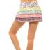 Lucky in Love Patch Me Pleated Skirt