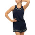 Lucky in Love Long Lurex Flora Border Skirt