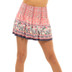 Lucky in Love Long Flower Patch Smocked Skirt