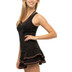 Lucky in Love Lurex V-Neck Cutout Tank