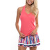 Lucky in Love Wavy V-Neck Tank Bra