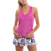 Lucky in Love Wavy V-Neck Tank Bra