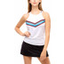 Lucky in Love Color Block Tie Back Tank