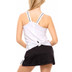 Lucky in Love Color Block Tie Back Tank