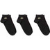 Lacoste Core Performance Crew Low 3-Pack Zwart