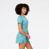 New Balance Q Speed Jacquard T-Shirt Dames
