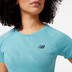 New Balance Q Speed Jacquard T-Shirt Dames
