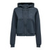 Only Play Lounge Short-Zip Hoodie