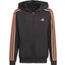 adidas 3 Stripes Full Zip Hoody Meisjes