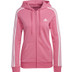adidas 3 Stripes Fleece Full Zip Hoody