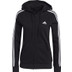 adidas 3 Stripes Fleece Full Zip Hoodie
