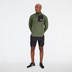 New Balance Heat Grid Half-Zip Longsleeve Heren