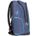 schwarz Crown Rucksack Planet blau