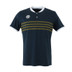 Indian Maharadja Kadiri Striped Button Tee