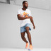 PUMA RUN Faster Icons Graphic T-Shirt Heren