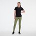 New Balance Jacquard T-Shirt Dames