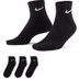 Nike Unisex Max Cushion Quarter 3er Pack Socken