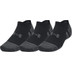 Under Armour Performance No Show 3-pack Sokken