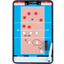 Pure2Improve Coach Board Volleyball