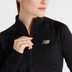 New Balance Athletics Heat Grid 1/2 Zip Dam