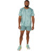 ASICS Road T-Shirt Short Set Heren