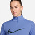 Nike Swoosh 1/2 Zip Långärmad Tröja Dam