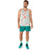ASICS Road All Over Print Singlet Heren