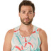 ASICS Road All Over Print Singlet Heren
