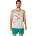 ASICS Road All Over Print Singlet Heren