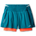 Brooks High Point 3" 2-in-1 Short 2.0 Dames