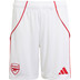 adidas Arsenal Thuis Short Kids 2025/2026