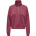 Only Play Alena Life High Neck Zip Brush Sweat