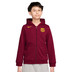 Nike FC Barcelona Club Fleece Full-Zip Hoody Kids 1
