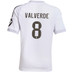 adidas Real Madrid Thuis Shirt Valverde 8 Kids