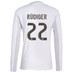 adidas Real Madrid Thuis Shirt Longsleeve Rüdiger