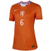 Nike Nederland Match Thuis Shirt Roord 6 Dames