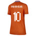 Nike Nederland Match Thuis Shirt van de Donk Dames