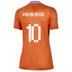 Nike Nederland Thuis Shirt van de Donk 10 Dames