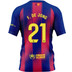 Nike FC Barcelona Match Thuis Shirt F. de Jong 21
