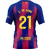 Nike FC Barcelona Thuis Shirt F. de Jong 21 Dames